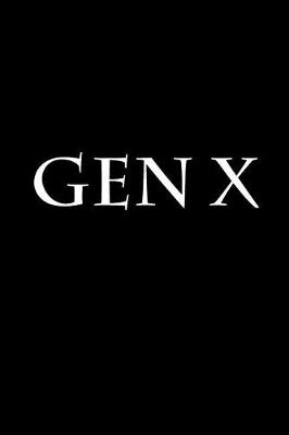 Book cover for Gen X