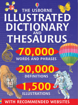 Book cover for Illustrated Dictionary and Thesaurus