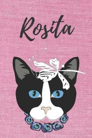 Cover of personalisiertes Notizbuch Katze / Notizheft / Journal / Malbuch / Tagebuch / Kritzelbuch / DIN A5 / Geschenk Rosita