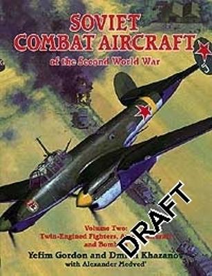 Book cover for Soviet Combat Aircraft of the Second World War