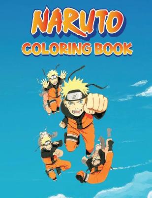 Book cover for Naruto Coloring book