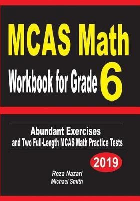 Book cover for MCAS Math Workbook for Grade 6