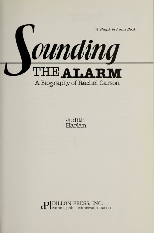 Cover of Sounding the Alarm