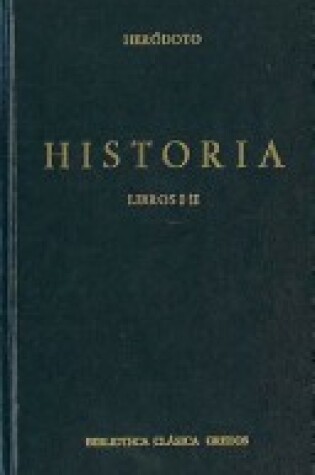 Cover of Historia - Libros III-IV