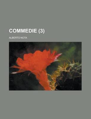 Book cover for Commedie (3 )