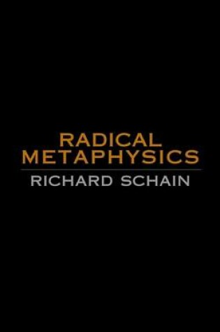 Cover of Radical Metaphysics