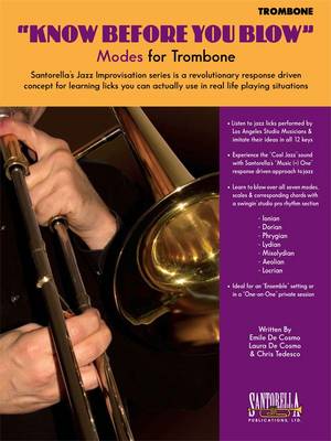 Book cover for Know Before You Blow - Jazz Modes for Trombone