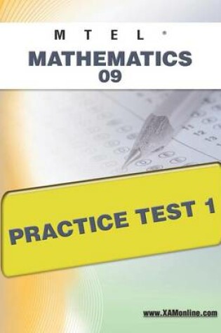 Cover of MTEL Mathematics 09 Practice Test 1