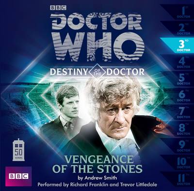 Book cover for Doctor Who: Vengeance of the Stones (Destiny of the Doctor 3)