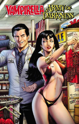 Book cover for Vampirella / Army of Darkness