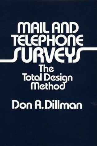 Cover of Mail and Telephone Surveys