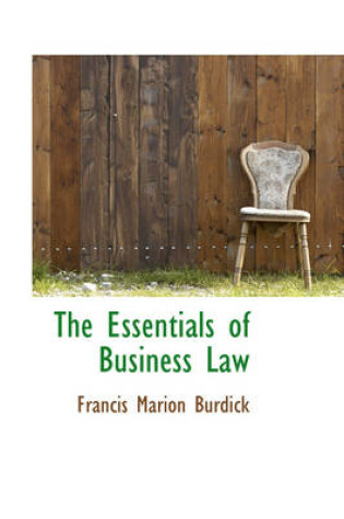 Cover of The Essentials of Business Law