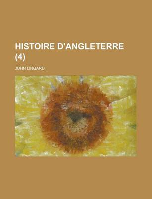 Book cover for Histoire D'Angleterre (4)