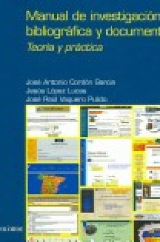 Cover of Manual de Investigacion Bibliografica y Documental