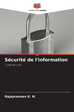 Cover of Sécurité de l'information