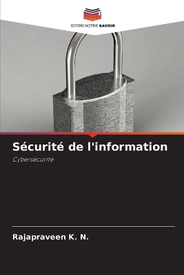 Book cover for Sécurité de l'information