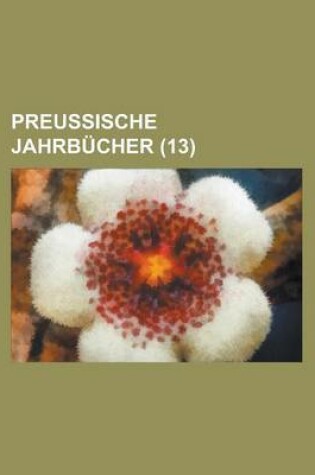 Cover of Preussische Jahrbucher (13)