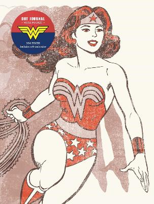 Cover of DC Comics: Vintage Wonder Woman Dot Journal