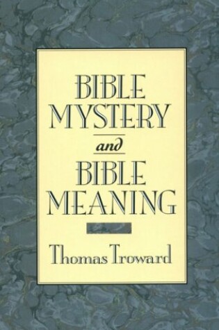 Cover of Bible Mystery and Bible Meaning