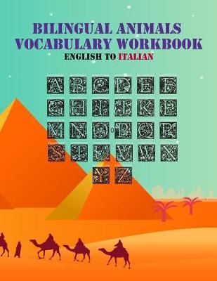 Book cover for Bilingual animals vocabulary workbook