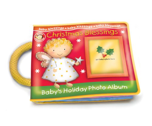 Book cover for Christmas Blessings Baby's Holiday Photo Album