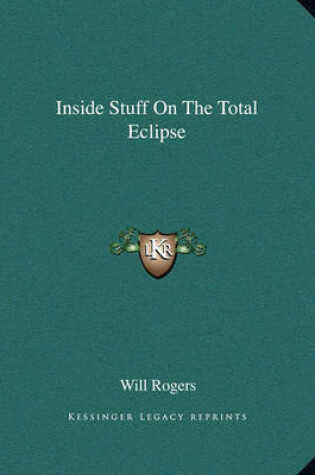 Cover of Inside Stuff on the Total Eclipse