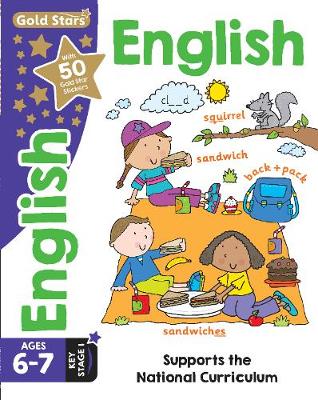 Book cover for Gold Stars English Ages 6-7 Key Stage 1