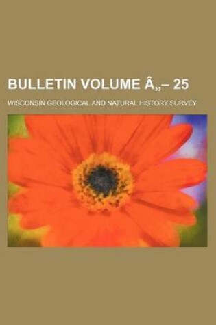 Cover of Bulletin Volume a - 25