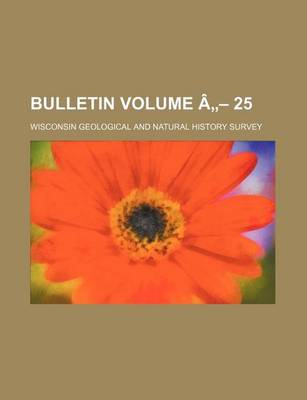 Book cover for Bulletin Volume a - 25