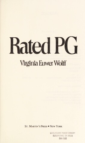 Book cover for Rated Pg