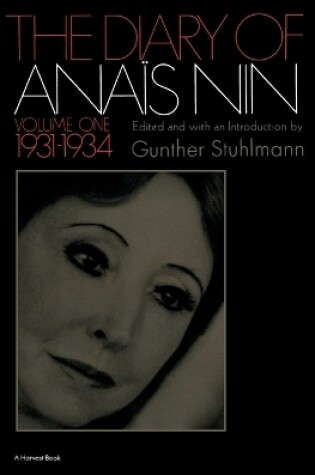 Cover of The Diary of Anais Nin 1931-1934