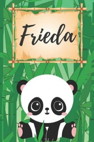 Cover of personalisiertes Notizbuch Panda / Malbuch / Kritzelbuch / Tagebuch / Journal / Notizheft / DIN A5 / Geschenke Frieda