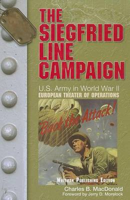 Book cover for The Siegfried Line Campaing