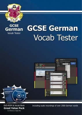 Cover of GCSE German Interactive Vocab Tester - DVD-ROM and Vocab Book (A*-G course)