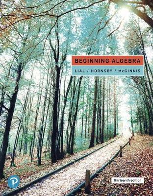 Book cover for Beginning Algebra, Loose-Leaf Edition