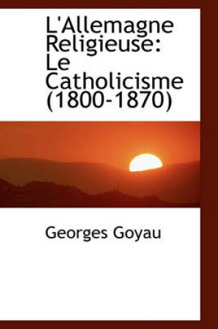 Cover of L'Allemagne Religieuse