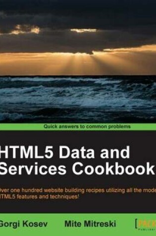 Cover of HTML5 Data and Services Cookbook