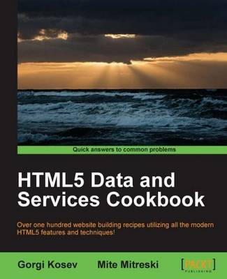 Book cover for HTML5 Data and Services Cookbook