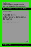 Book cover for Variacion Lexica En Los Nombres de Las Partes del Cuerpo