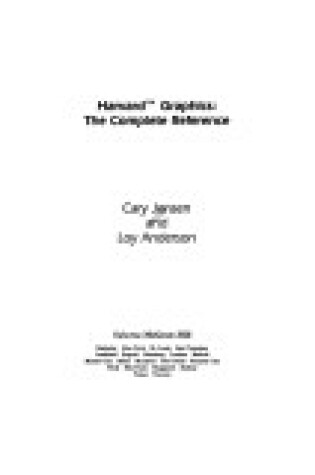 Cover of Harvard Graphics 2.12