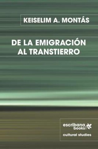 Cover of de la Emigración Al Transtierro