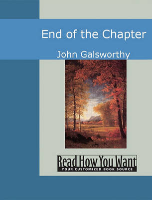 Cover of End of the Chapter