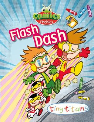Book cover for T292A Comics for Phonics Flash Dash Blue B Set 14
