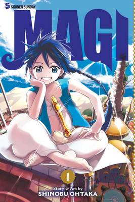 Book cover for Magi: The Labyrinth of Magic, Vol. 1