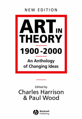 Book cover for Art in Theory 1900 - 2000