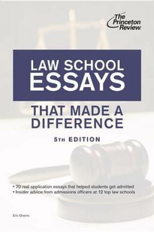 Cover of Law School Essays That Made A Difference, 5Th Edition