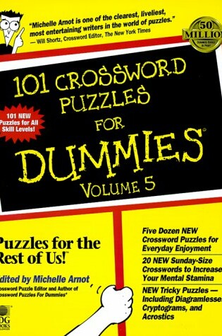 Cover of 101 Crossword Puzzles for Dummies, Volume 5
