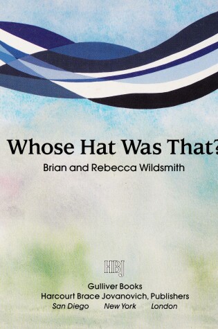 Cover of Whose Hat Was That?