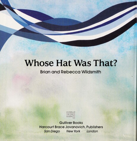 Cover of Whose Hat Was That?