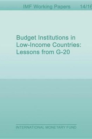 Cover of Budget Institutions in Low-Income Countries